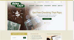 Desktop Screenshot of homeloansavingsbank.com